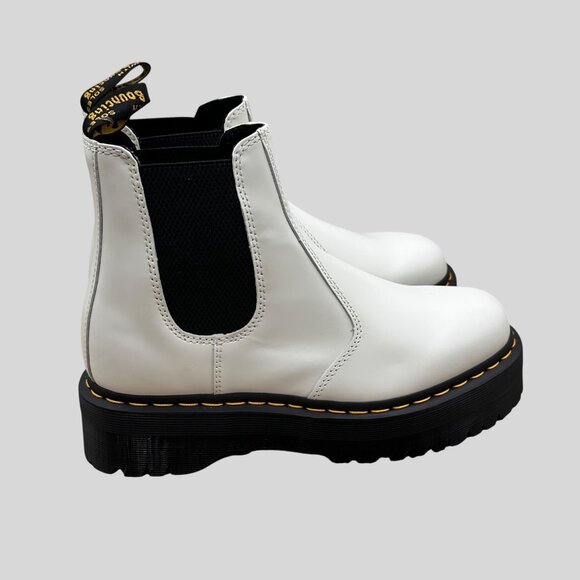 Dr Martens Unisex 9/10 Combat Boots 2976 Style Punk Goth Platform Ankle Boots - Picture 6 of 12